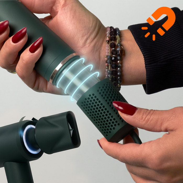 UWANT - UWANT Hårtork H100 - Grön