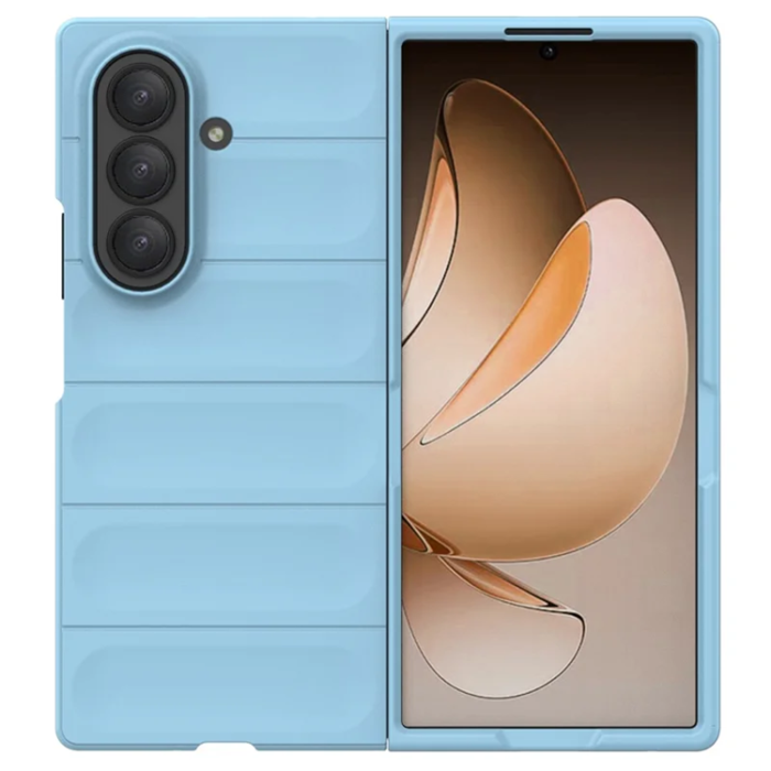 A-One Brand - Galaxy Z Fold 7 5G Mobilskal Anti-Drop - Babyblå