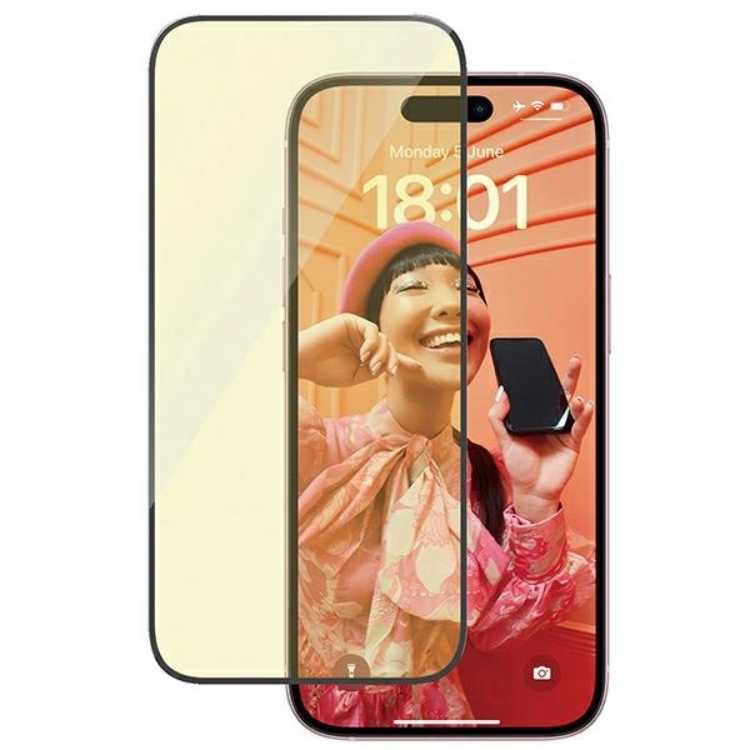 PanzerGlass iPhone 15 Härdat Glas Skärmskydd Ultra-Wide Fit - Clear | 5468 | AlltMobil