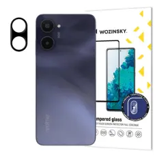 Wozinsky - Wozinsky Realme 10 Kameralinsskydd i H&auml;rdat Glas Full Glue