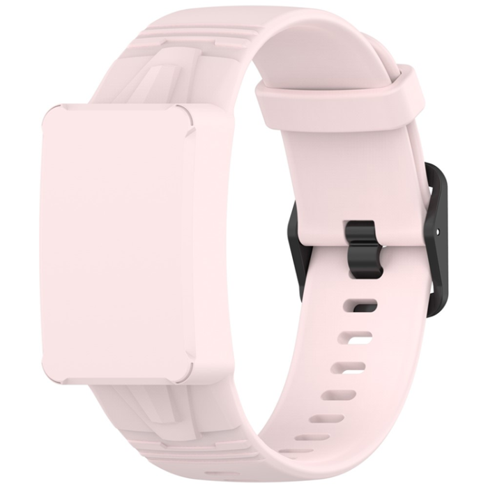 A-One Brand - Whoop 4.0 Armband Silikon med Protective Skal - Ljusrosa