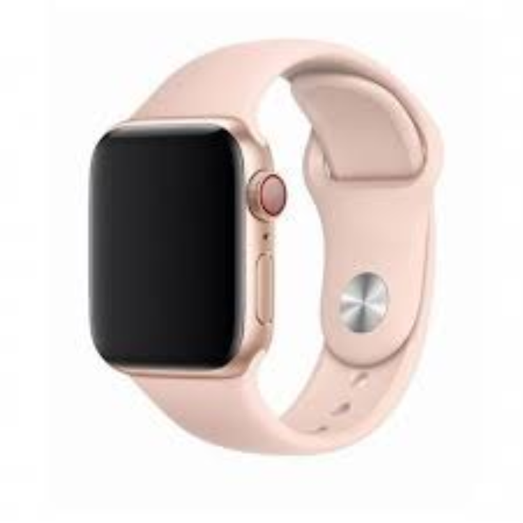 Devia Apple Watch (44/45/49mm) Armband Deluxe Sport - Rosa Sand | 5123 | AlltMobil