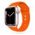UTGATT - Apple Watch 4/5/6/7/8/SE/Ultra (42/44/45/49mm) Armband Icon - Orange