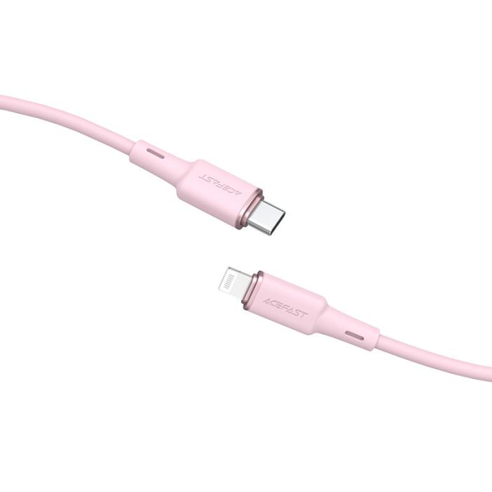 UTGATT1 - Acefast USB-C Till Lightning Kabel 30W 1.2m - Rosa
