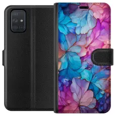 Gustaf - Pl&aring;nboksfodral till Samsung Galaxy A71 med Magiskt