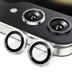 ENKAY - ENKAY Galaxy Z Flip 7 Linsskydd Härdat Glas - Silver