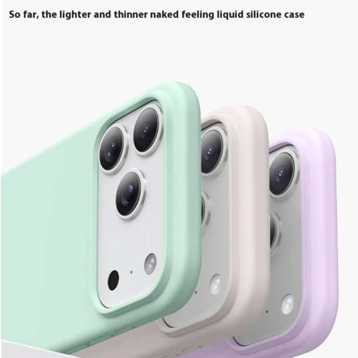 A-One Brand - iPhone 17 Pro Max Mobilskal Ultra Thin Silikon - Svart
