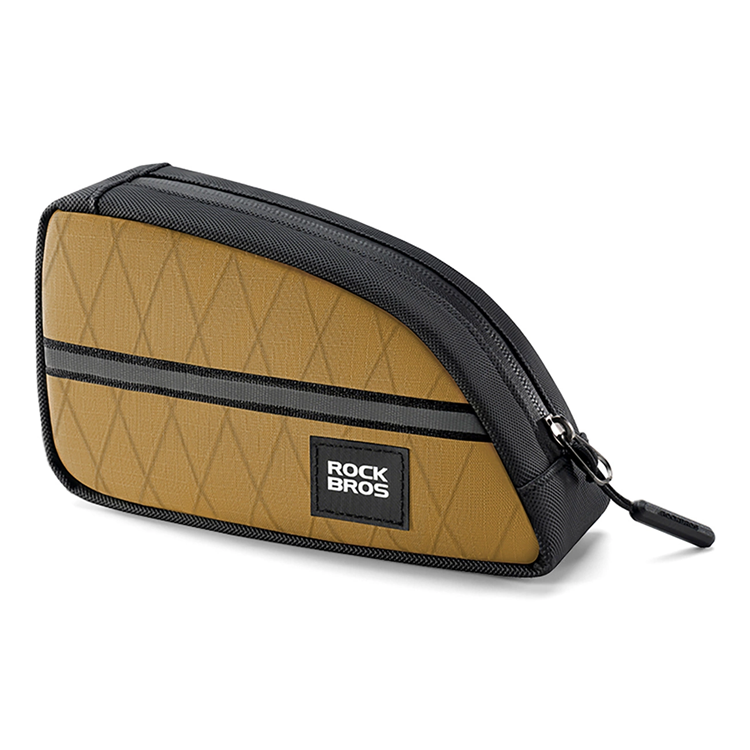 Rockbros Triangel Cykelramväska 0.8L - Brun (Brun) | 3778 | AlltMobil
