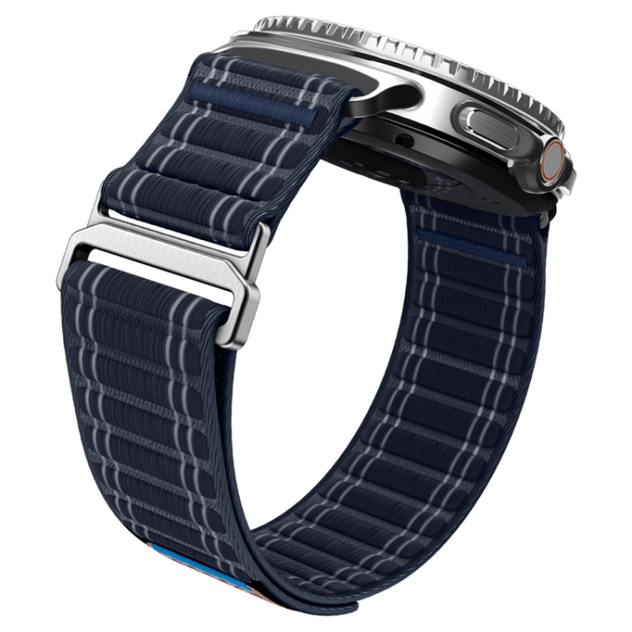 Spigen - Spigen Galaxy Watch 8/8 Classic (40/44/46mm) Armband WBF1 - Marinblå