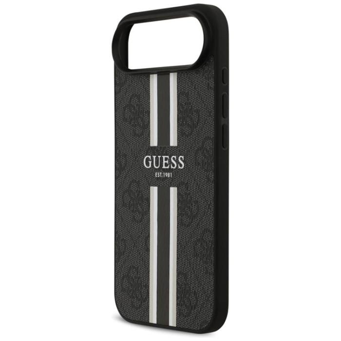 Guess - Guess iPhone 17 Air Mobilskal MagSafe 4G Printed Stripes - Svart