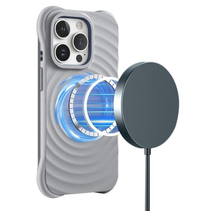 OEM - iPhone 16 Plus Mobilskal MagSafe Circle - Grå