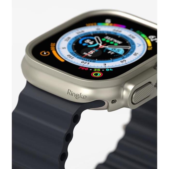 Ringke - [2-Pack] Ringke Apple Watch Ultra (49mm) Skal Slim - Clear/Grå