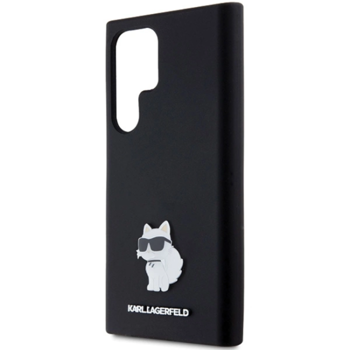 KARL LAGERFELD - Karl Lagerfeld Galaxy S23 Ultra Mobilskal Silikon Choupette