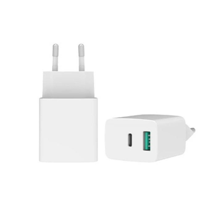 Forever Recycling - Forever Snabbladdare 20W 1xUSB-C 1xUSB-A LSR20-AC-00