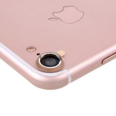 OEM - Kameralinsskydd i Härdat Glas till iPhone 7 - Guld