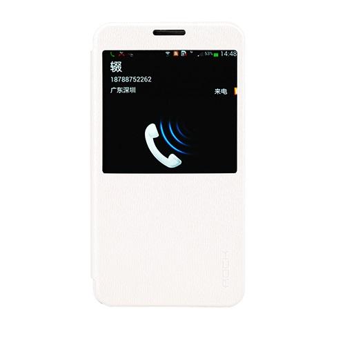 Rock Excel Window Cover Fodral till Samsung Galaxy Note 3 (Vit) | 2353 | AlltMobil