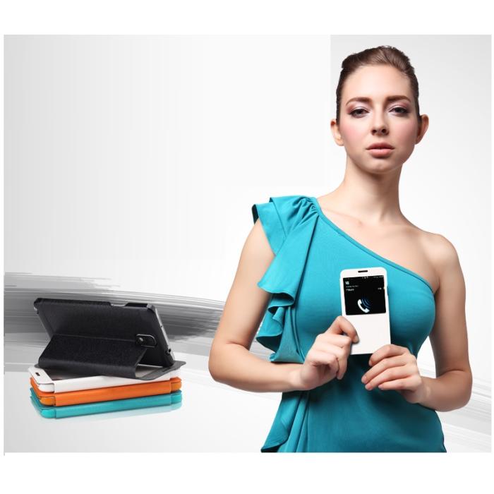 ROCK - Rock Excel Window Cover Fodral till Samsung Galaxy Note 3 (Vit)