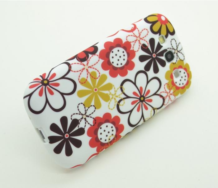 UTGATT4 - FlexiCase Skal till Samsung Galaxy S3 i9300 (Polka Dot)