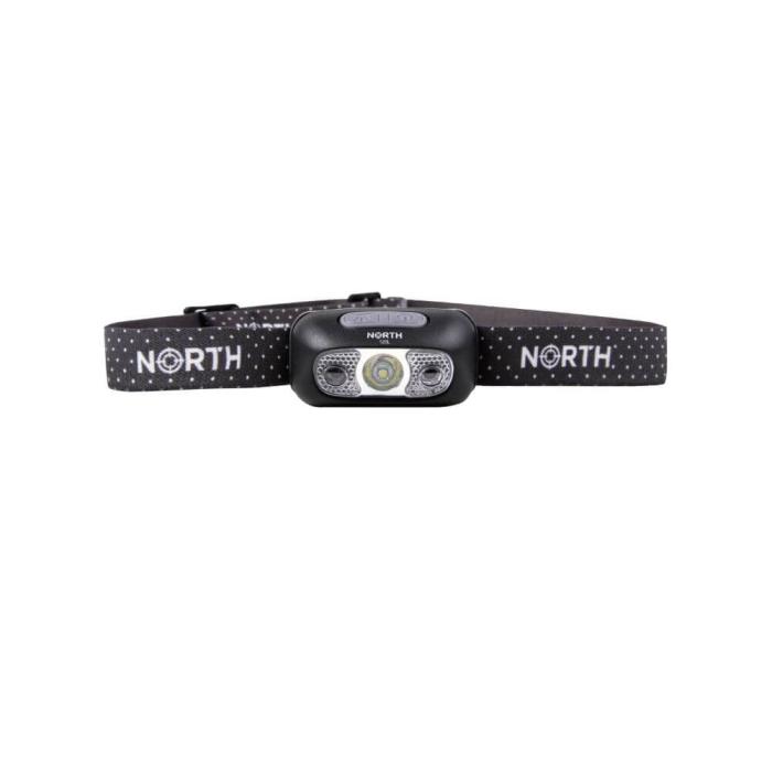 North - NORTH Pannlampa 120Lumen ca 65m Sensorkontroll - Svart