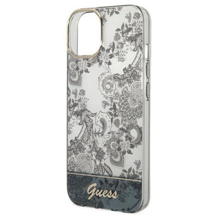 Guess - GUESS iPhone 14 Plus Skal Porcelain Collection - Grå