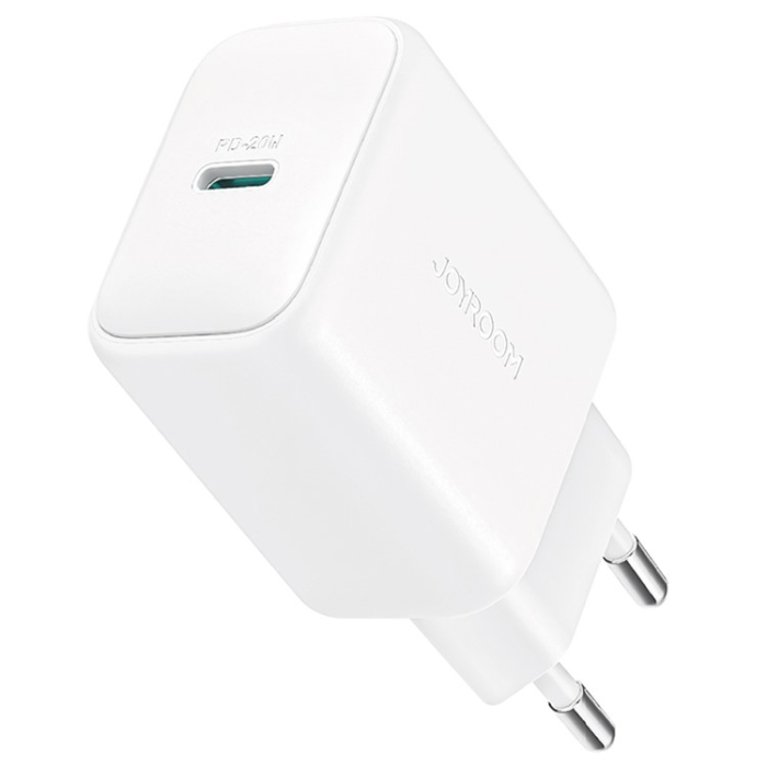 Joyroom - JOYROOM Snabbladdare 20W USB-C EU JR-TCF20 PD - Vit