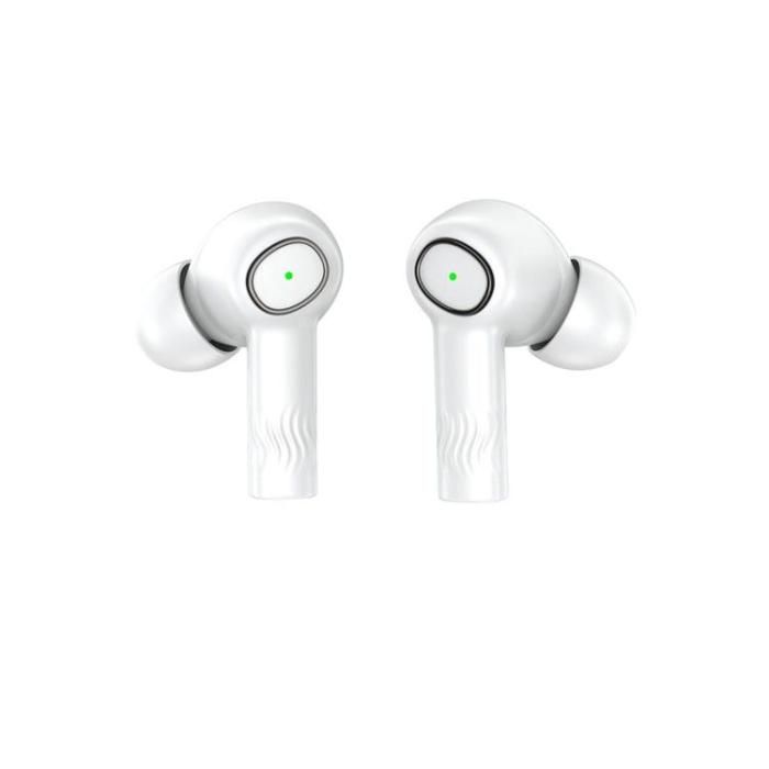 Blue Star - Blue Star TWS Bluetooth Trådlösa Hörlurar Stereo ENC - Vit