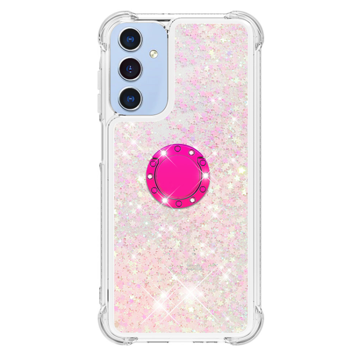 A-One Brand - Galaxy A17/A26 Mobilskal Kickstand Quicksand TPU - Rosa