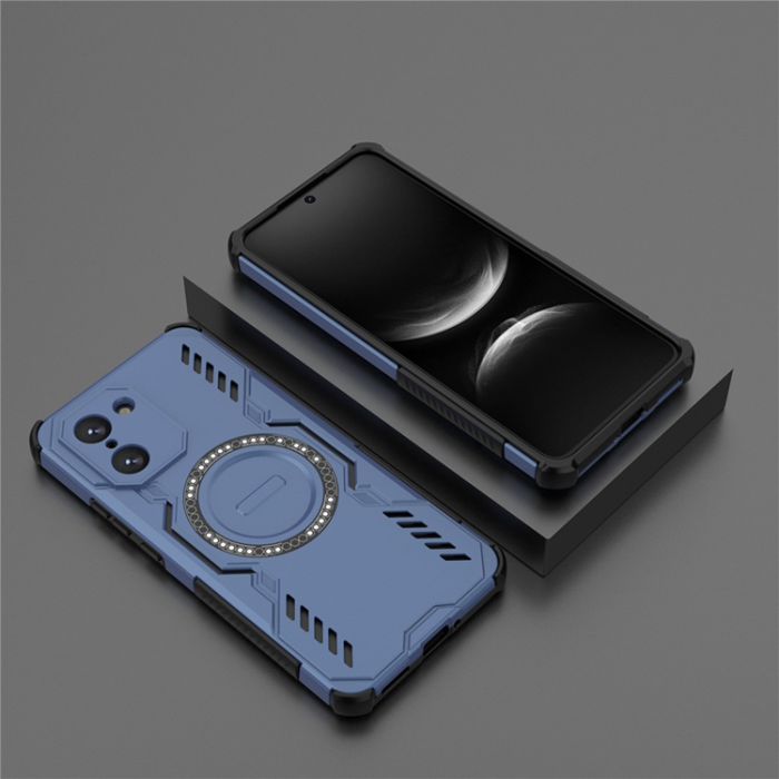 A-One Brand - OnePlus Nord CE5 Mobilskal MagSafe Butterfly Armor Hollow - Blå