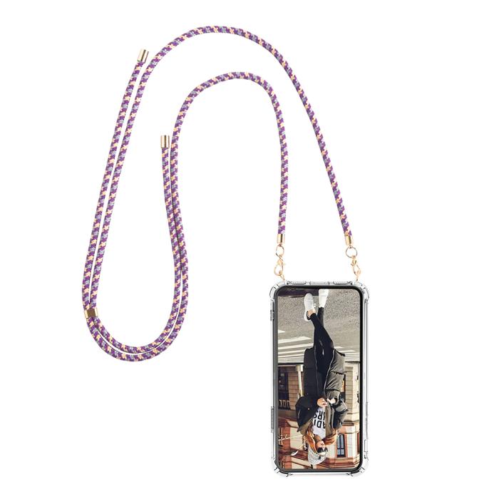 Boom of Sweden - Boom iPhone 13 Pro Max skal med mobilhalsband- Rope CamoPurple