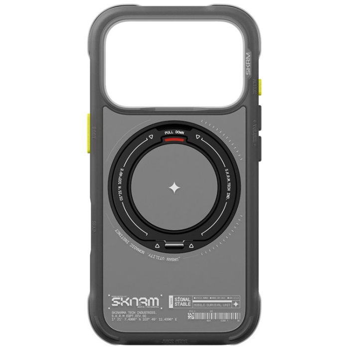 Skinarma - Skinarma Mobilskal För iPhone 18 Pro Max/17 Pro Max Magsafe Atlas - Svart