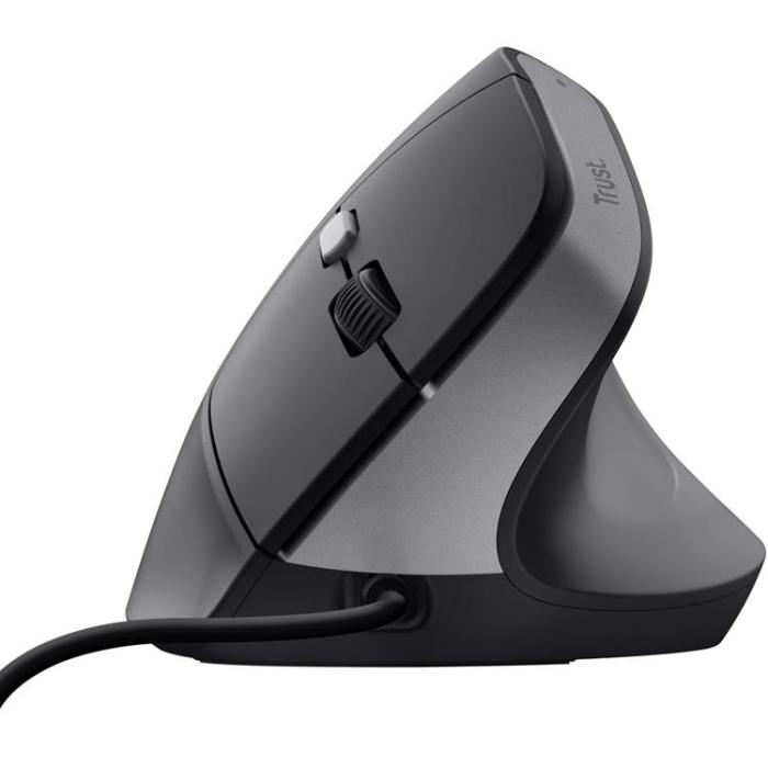 Trust - TRUST Bayo II Ergonomisk Mus - Svart