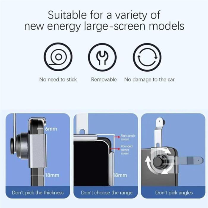 OEM - Bilhållare för Mobilskärm i Aluminiumlegering för Tesla Model 3/Y