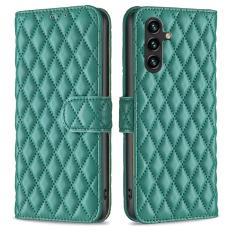 BINFEN COLOR - BINFEN Mobilskal till Samsung Galaxy A55 5G KonstL&auml;der Rhombus - Gr&ouml;n