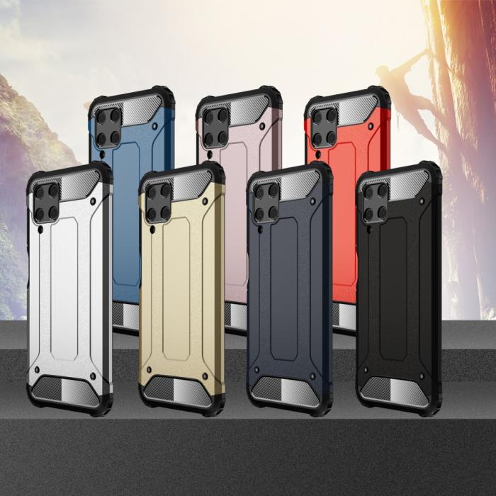 OEM - Tough Armor Mobilskal Galaxy A22 4G - Rose Gold