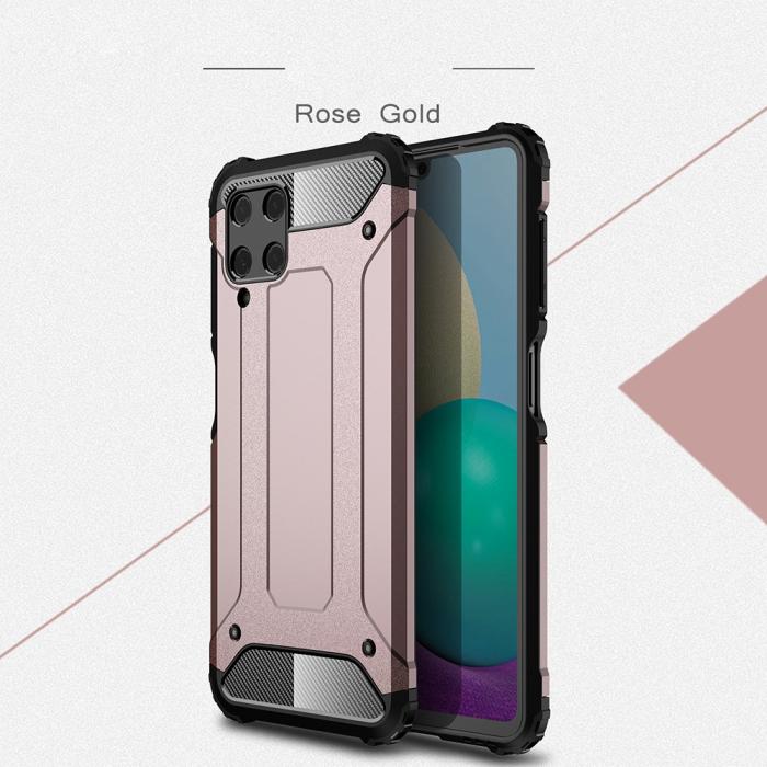 OEM - Tough Armor Mobilskal Galaxy A22 4G - Rose Gold