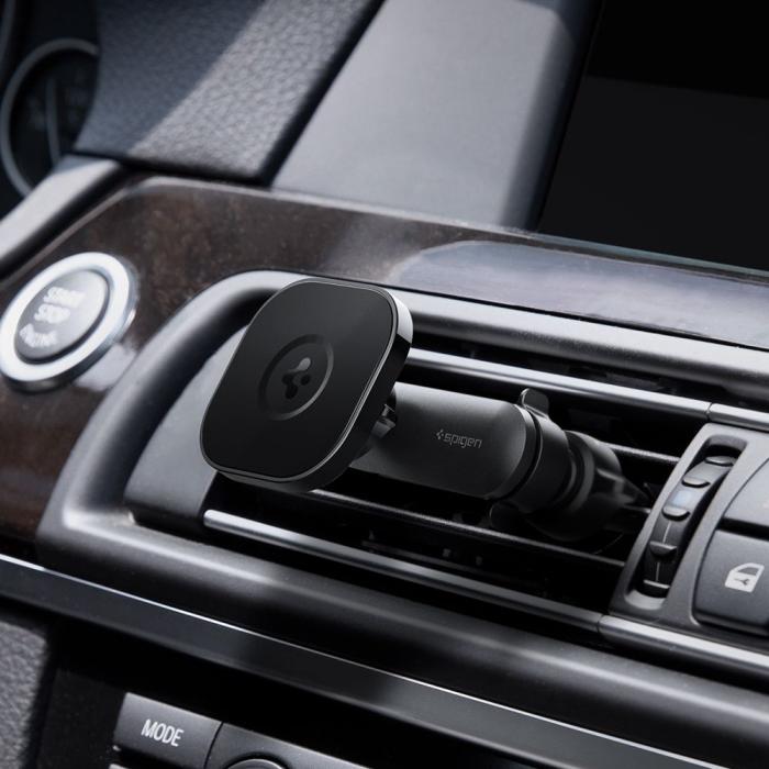UTGATT1 - Spigen ITS12 Magnetic Magsafe Vent Car Mount - Svart