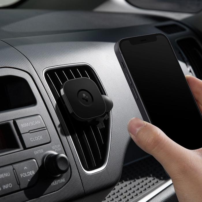 UTGATT1 - Spigen ITS12 Magnetic Magsafe Vent Car Mount - Svart