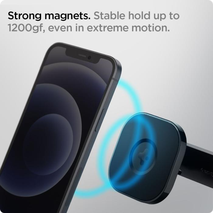 UTGATT1 - Spigen ITS12 Magnetic Magsafe Vent Car Mount - Svart