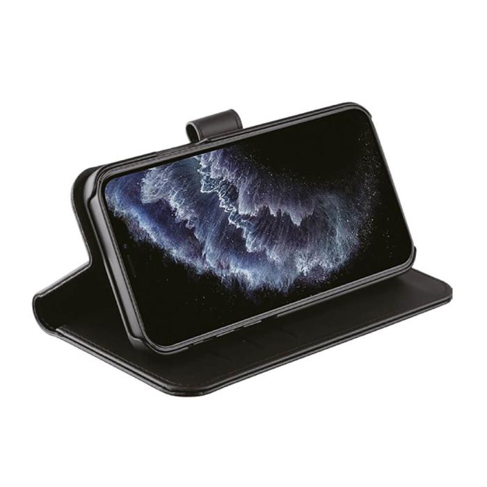 Vivanco - Vivanco Classic Plånboksfodral iPhone 12/12 Pro Svart