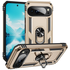 A-One Brand - Google Pixel 10/10 Pro Mobilskal Kickstativ - Guld