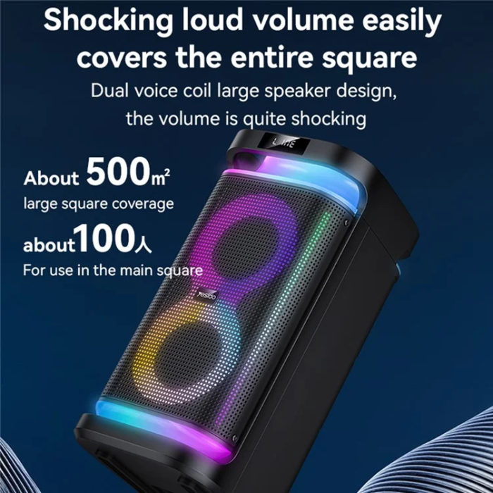 Yesido - YESIDO Trådlös Högtalare Bluetooth YSW29 Utomhus - Microphone