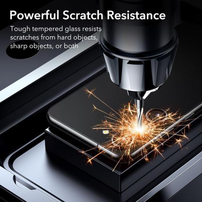 UTGATT - [2-Pack] ESR Galaxy S23 Kameralinsskydd i Härdat Glas - Clear