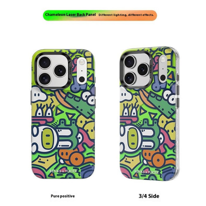 Benks - BENKS iPhone 17 Pro Max Mobilskal MagSafe Cartoon Pattern
