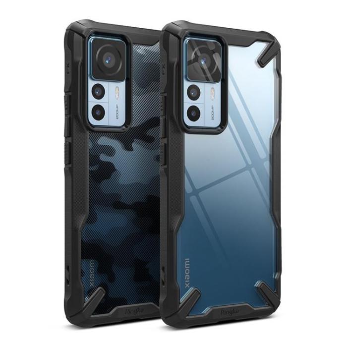 UTGATT1 - Ringke Xiaomi 12T/12T Pro Skal Fusion X - Camo Svart