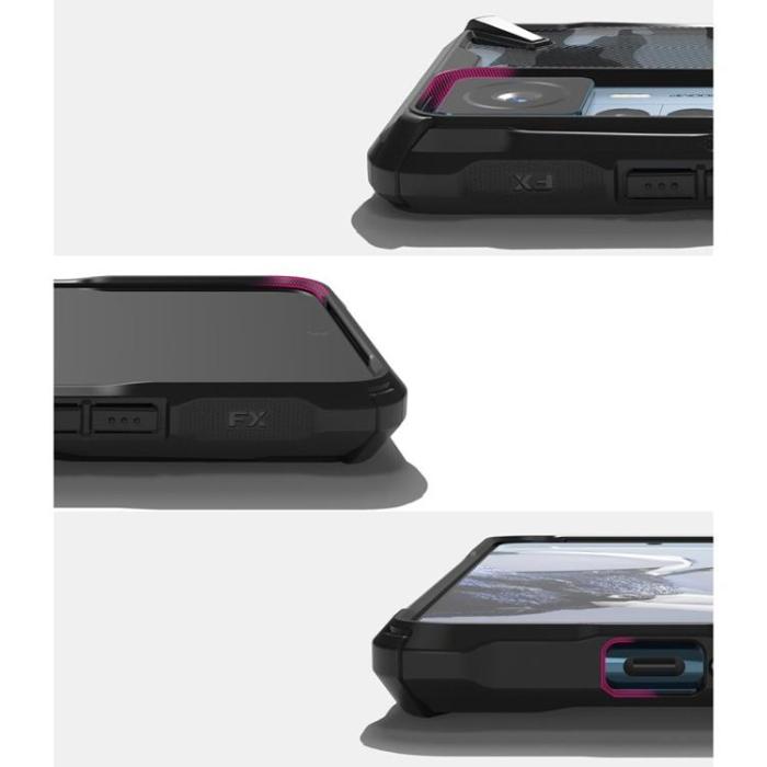 UTGATT1 - Ringke Xiaomi 12T/12T Pro Skal Fusion X - Camo Svart