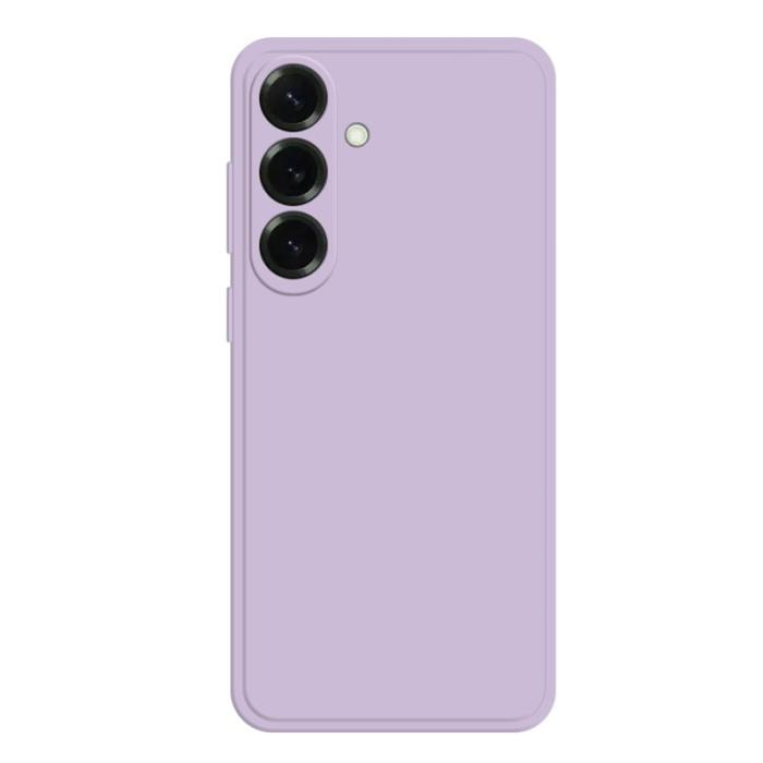 OEM - Mobilskal till Samsung Galaxy S26/S26 Pro TPU Rakt Kant Skydd - Lila