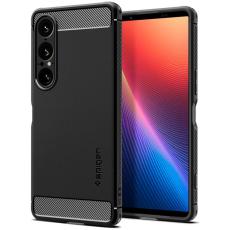Spigen - Sony Xperia 1 VII Mobilskal Rugged Armor - Matte Svart
