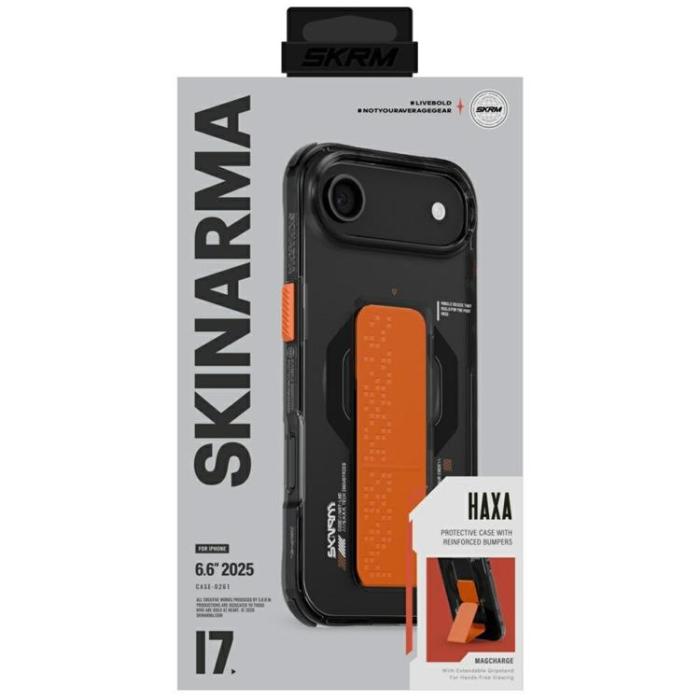 Skinarma - Skinarma iPhone Air Mobilskal MagSafe Haxa - Graphite