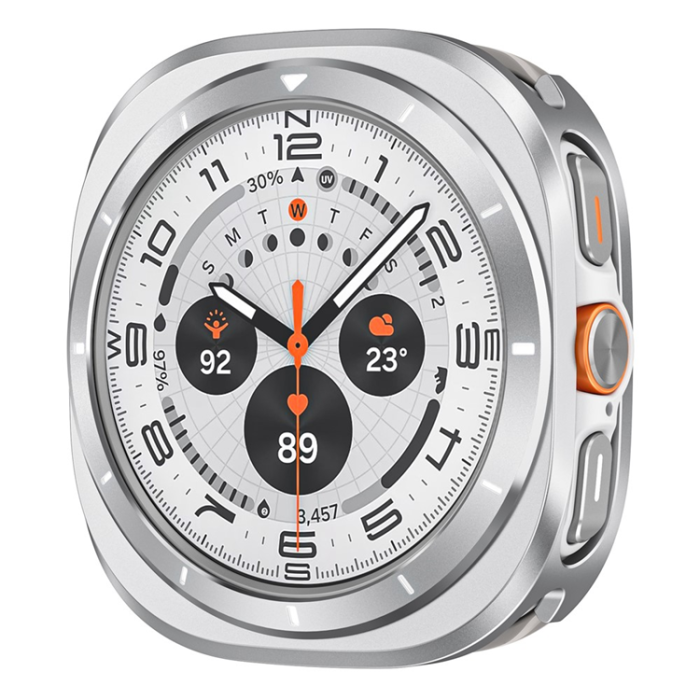 A-One Brand - Galaxy Watch Ultra (47mm) Skal Aluminum - Silver/Vit