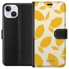 iSecrets - Pl&aring;nboksfodral till Apple iPhone 15 med Lemon Breeze